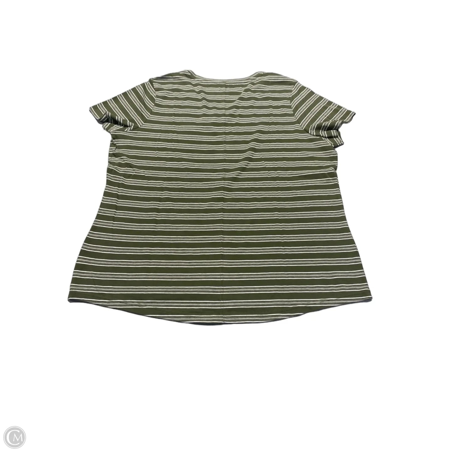 Top Short Sleeve By Duluth Trading In Green, Size: Xxl