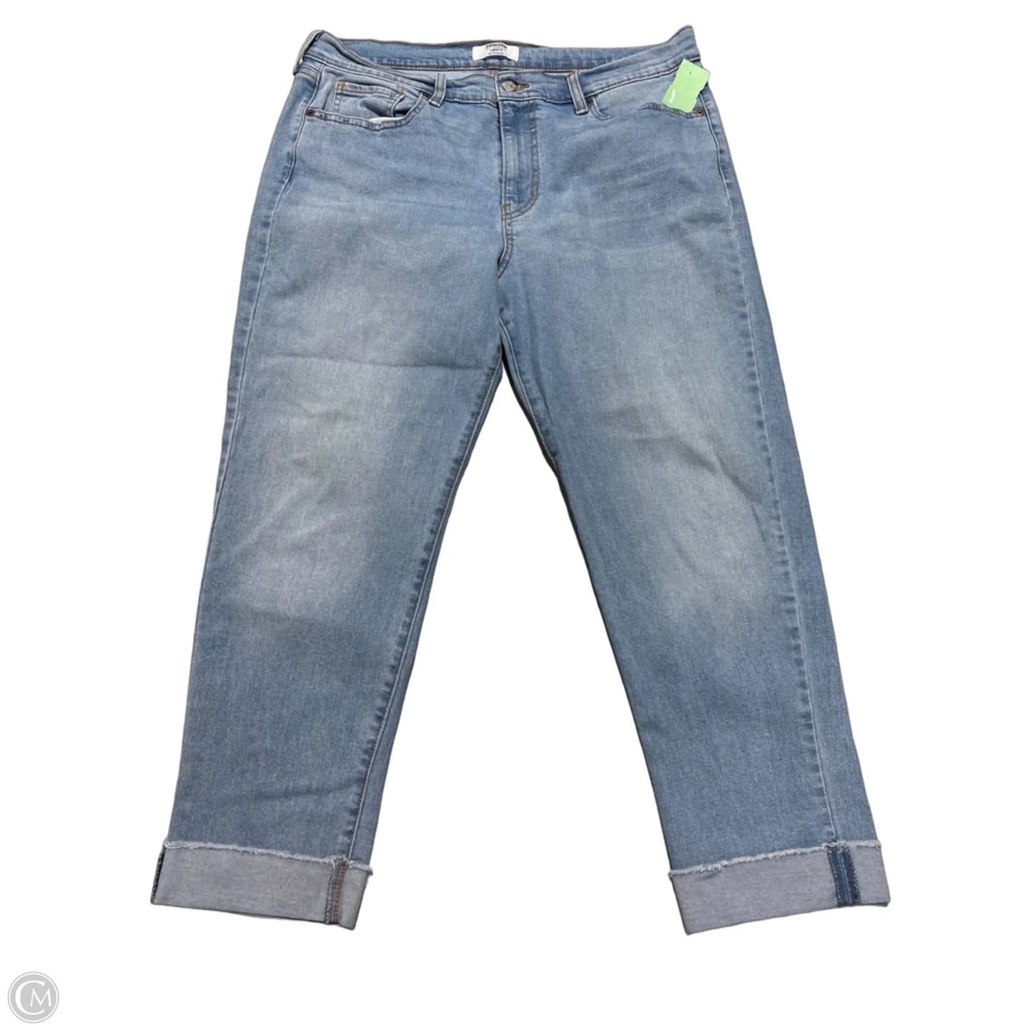 Jeans Boyfriend By Levis In Blue Denim, Size: 12
