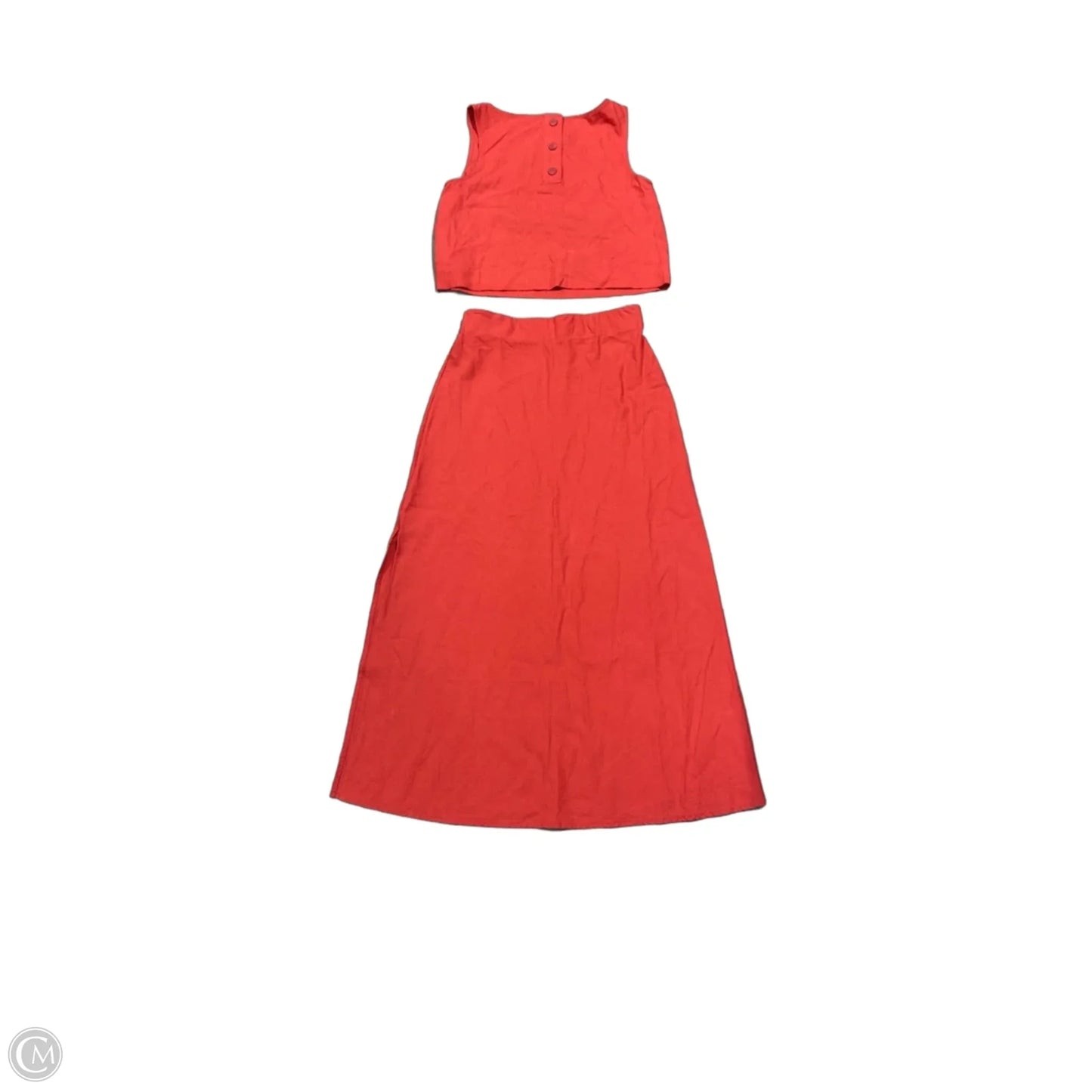 Skirt Set 2pc By Gap In Red, Size: S