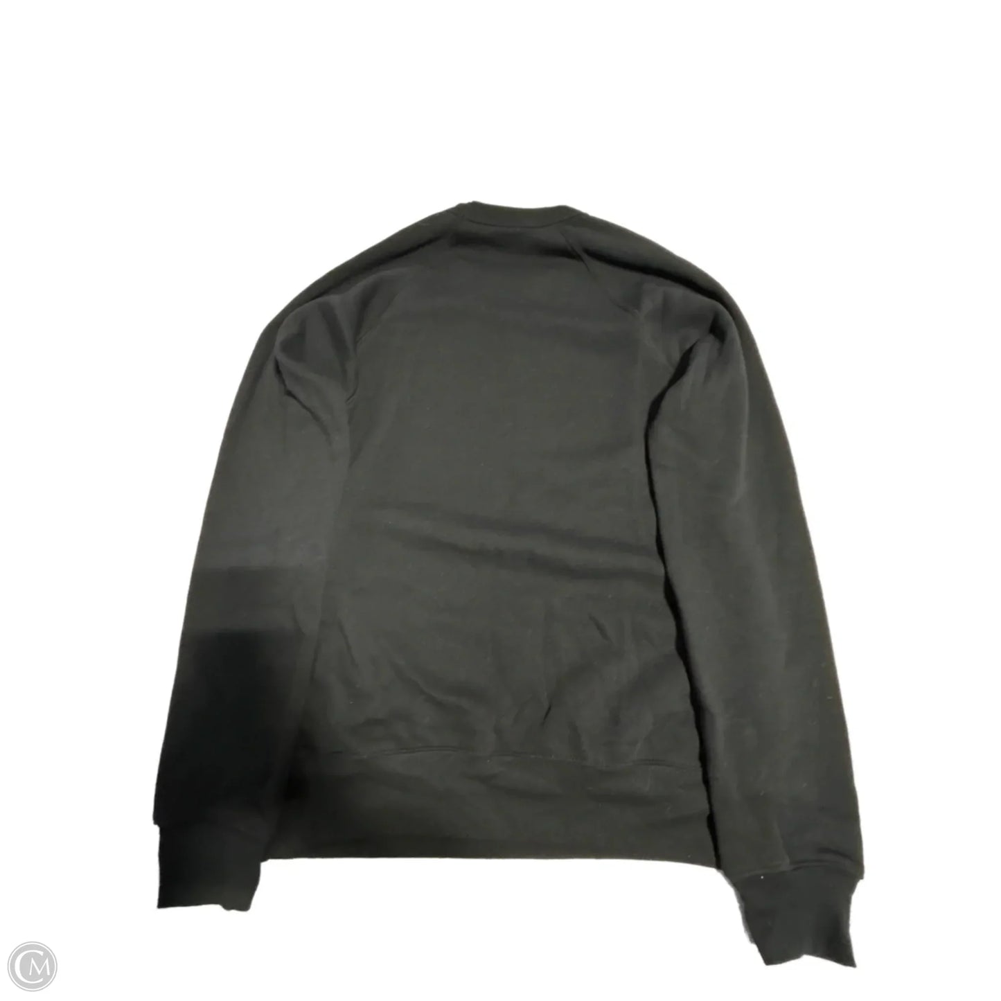 Top Long Sleeve By Bella + Canvas In Black, Size: S