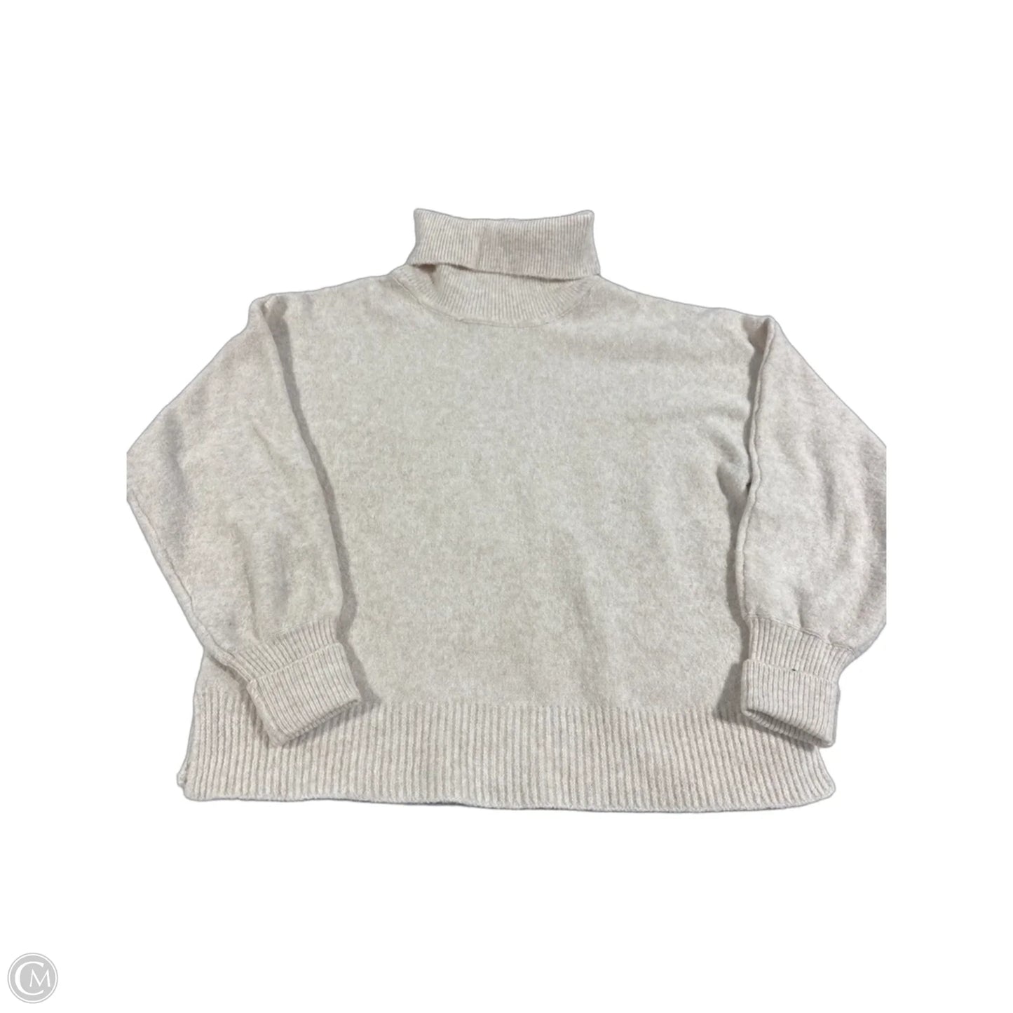 Sweater By Be Cool In Cream, Size: M