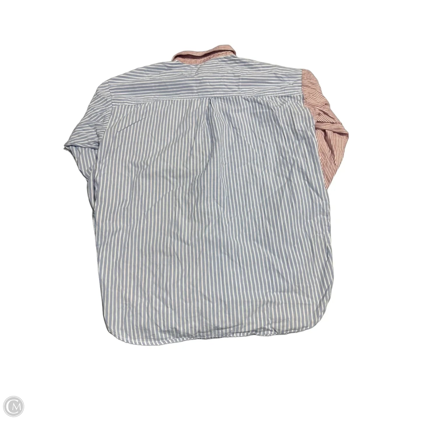 Top Long Sleeve By Anthropologie In Striped Pattern, Size: S