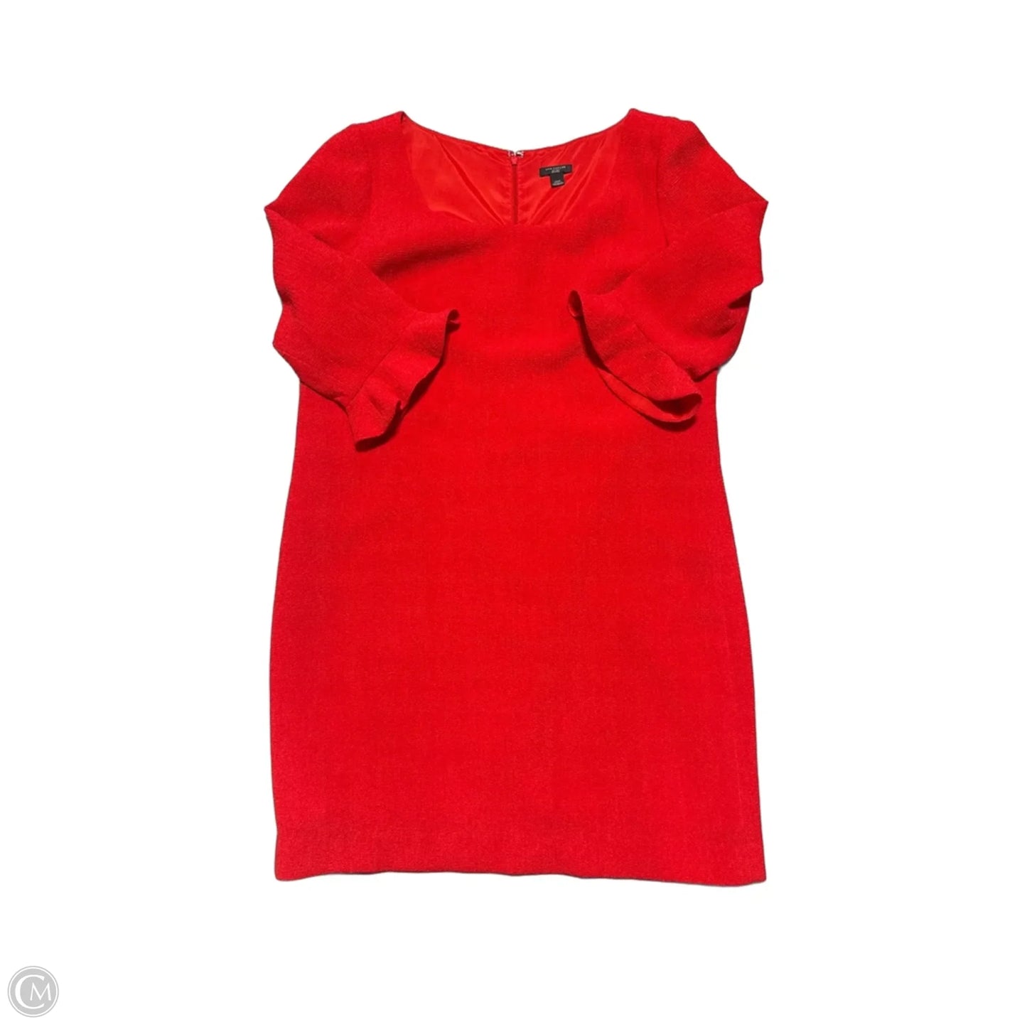 Dress Casual Short By Ann Taylor In Red, Size: L