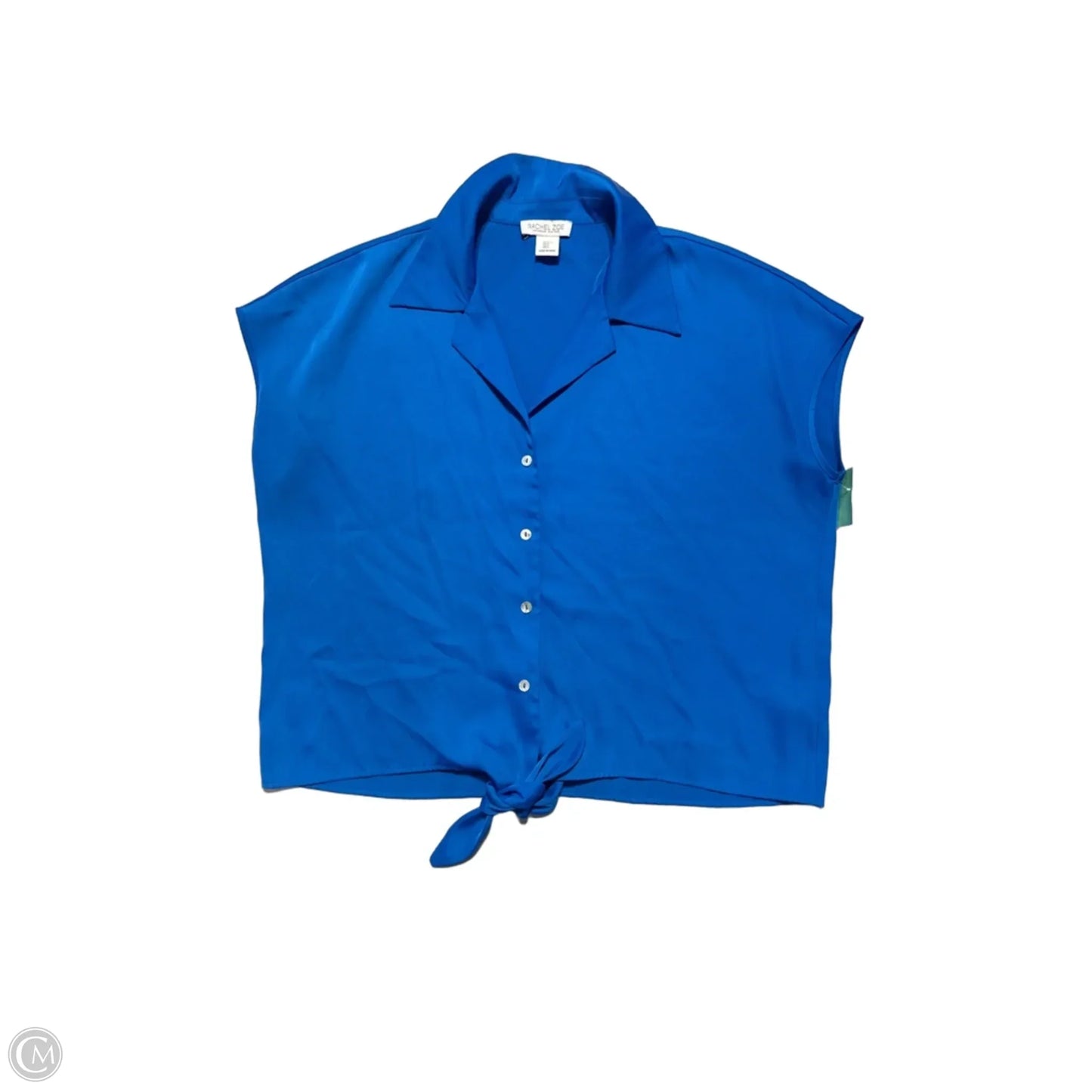 Top Short Sleeve By Rachel Zoe In Blue, Size: L