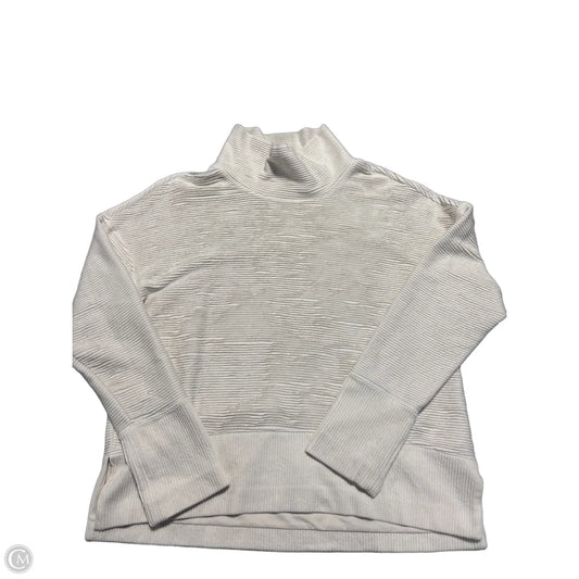 Top Long Sleeve By Calia In Cream, Size: L