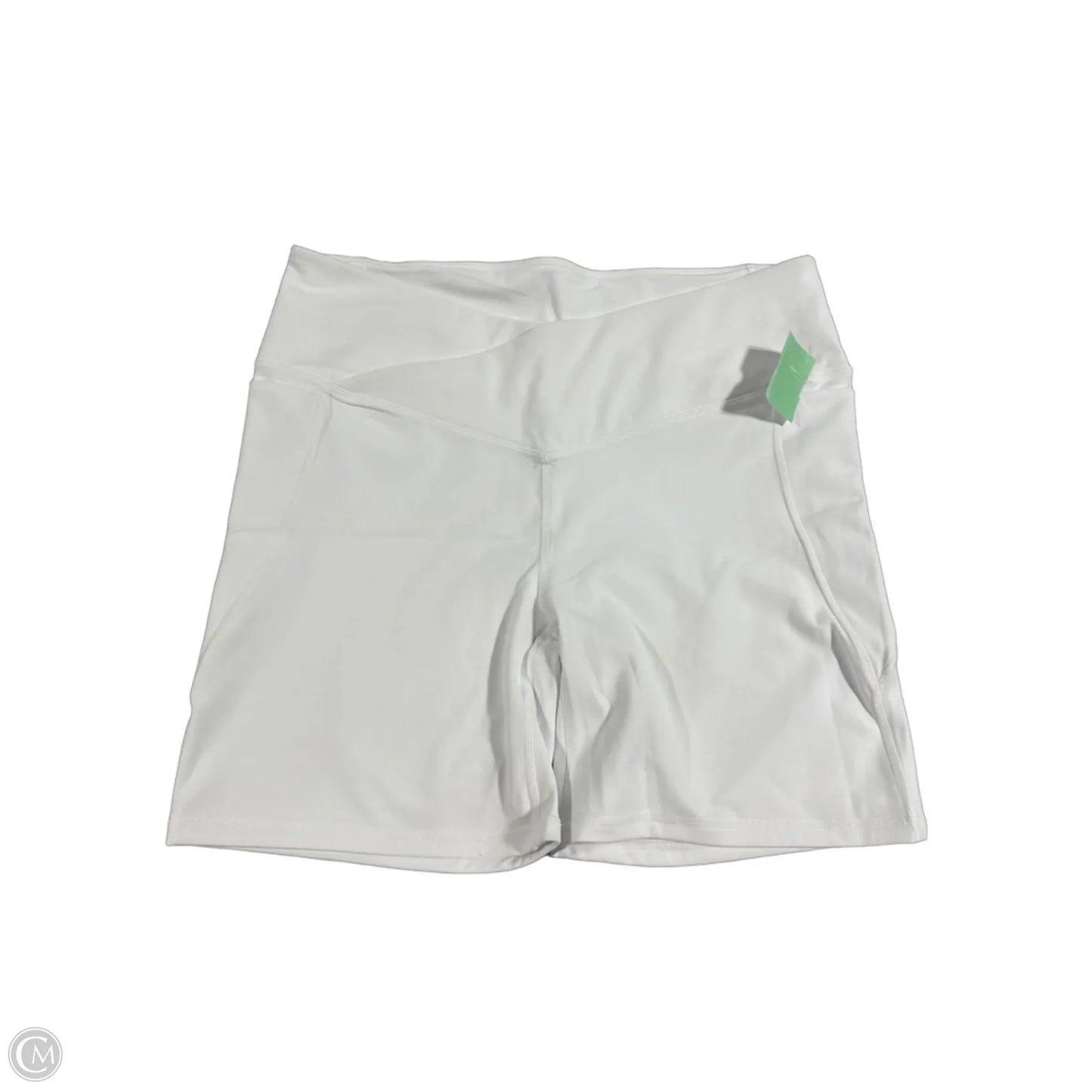 Athletic Shorts By Fabletics In White, Size: Xl