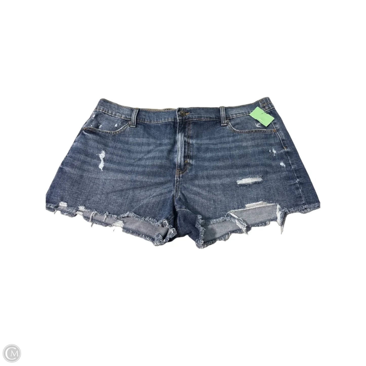 Shorts By Aerie In Blue Denim, Size: Xl