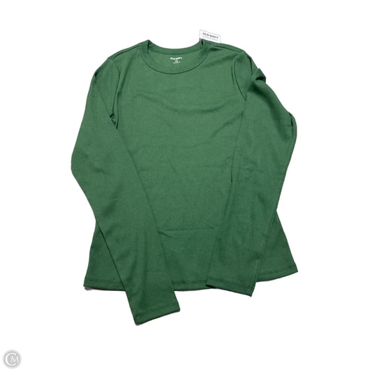 Top Long Sleeve By Old Navy In Green, Size: L