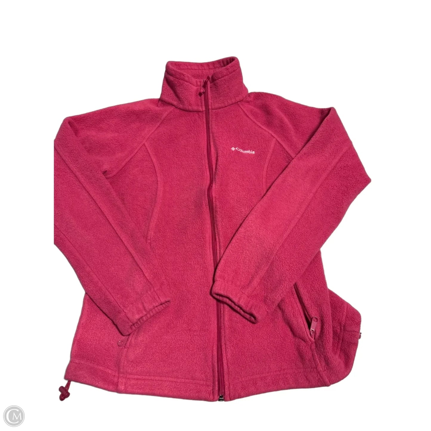 Jacket Fleece By Columbia In Pink, Size: L