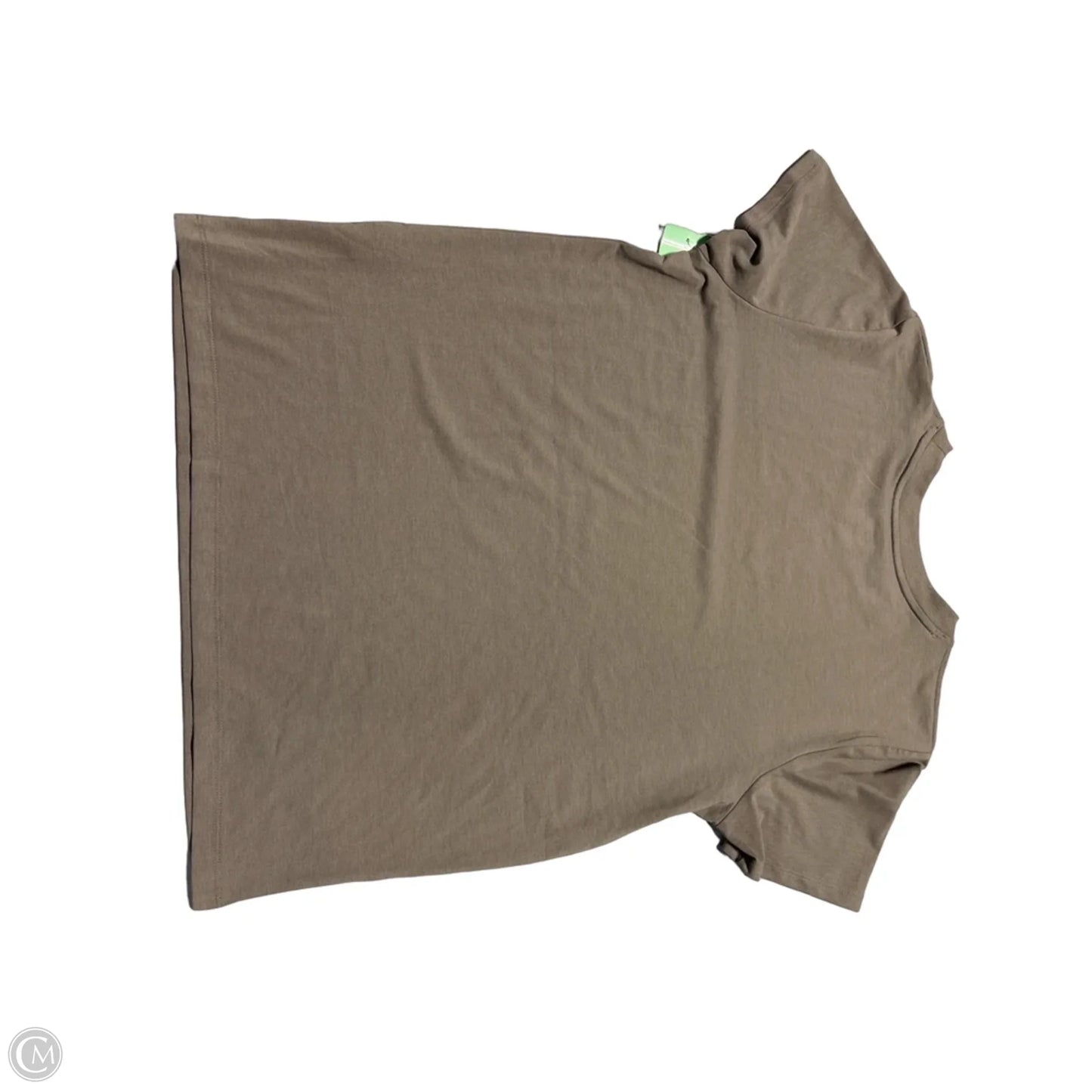 Top Short Sleeve By Under Armour In Brown, Size: M