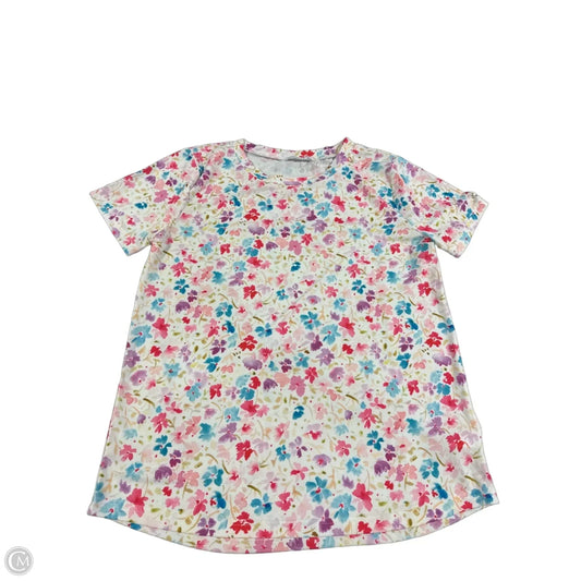 Top Short Sleeve By Staccato In Floral Print, Size: S