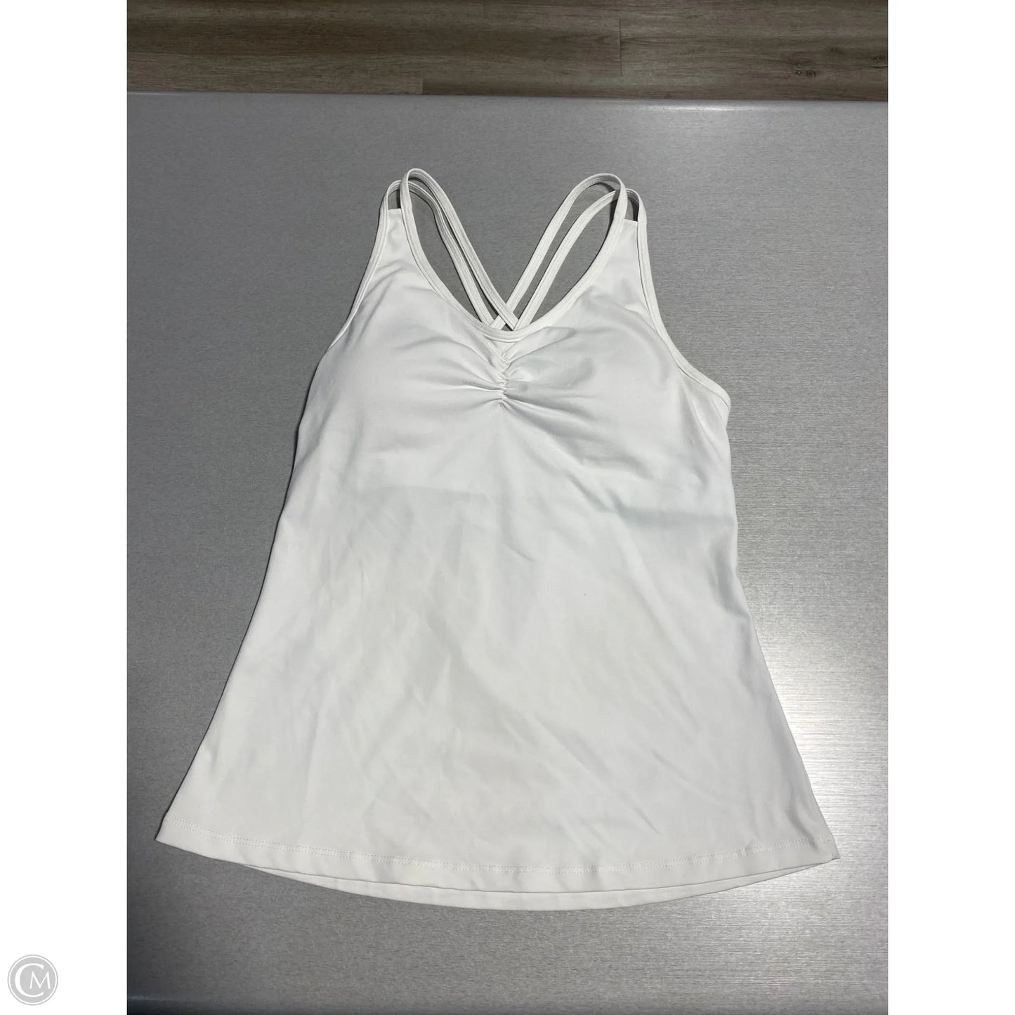 Athletic Tank Top By Cme In White, Size: M