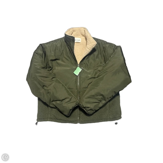 Coat Puffer & Quilted By Be Cool In Green, Size: S