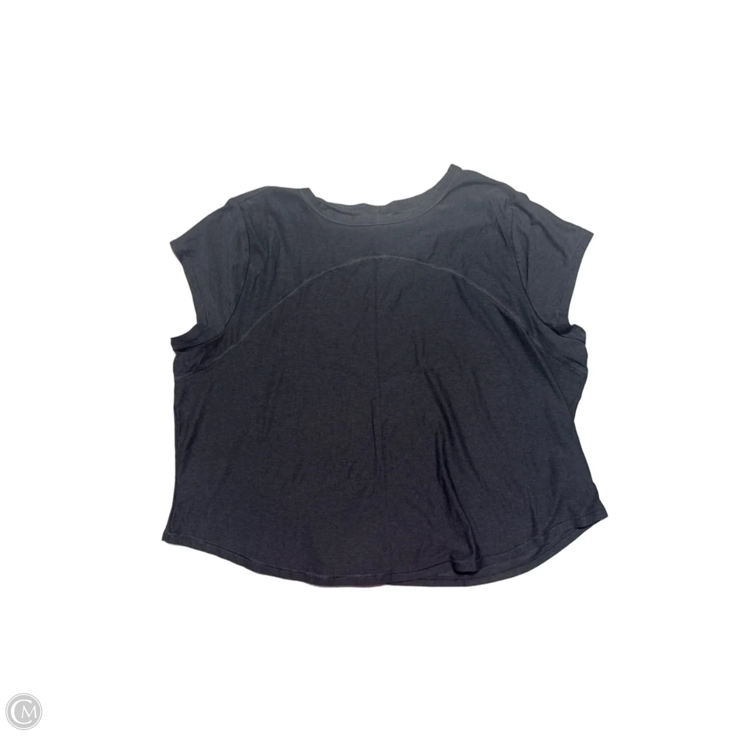 Athletic Top Short Sleeve By Old Navy In Grey, Size: Xxl