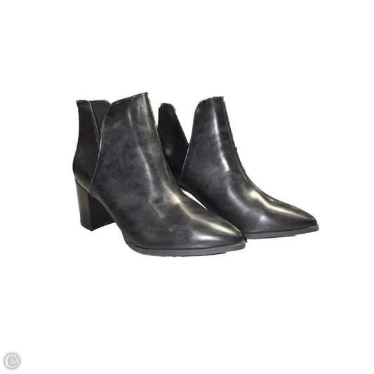 Boots Ankle Heels By Liliana In Black, Size: 10