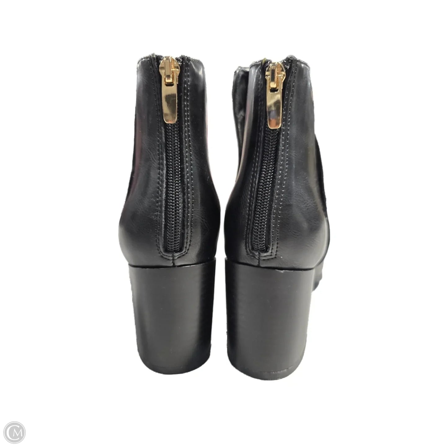 Boots Ankle Heels By Liliana In Black, Size: 10