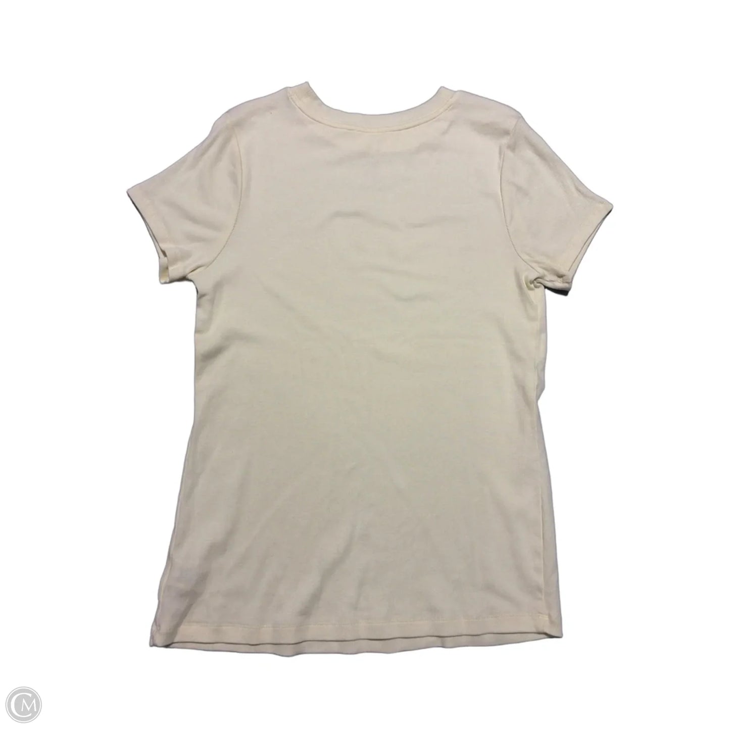 Top Short Sleeve Basic By A New Day In Yellow, Size: Xxl