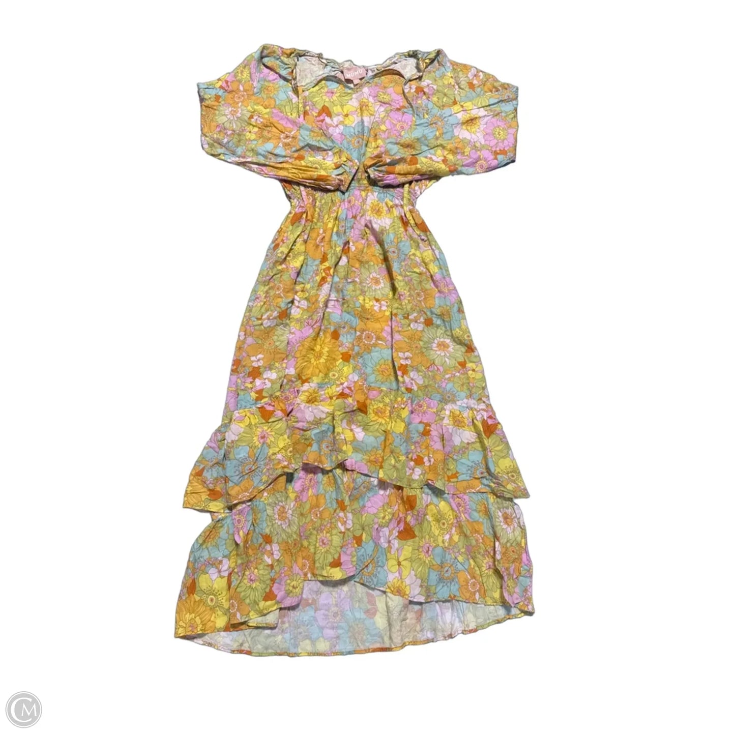 Dress Casual Maxi By Show Me Your Mumu In Floral Print, Size: L