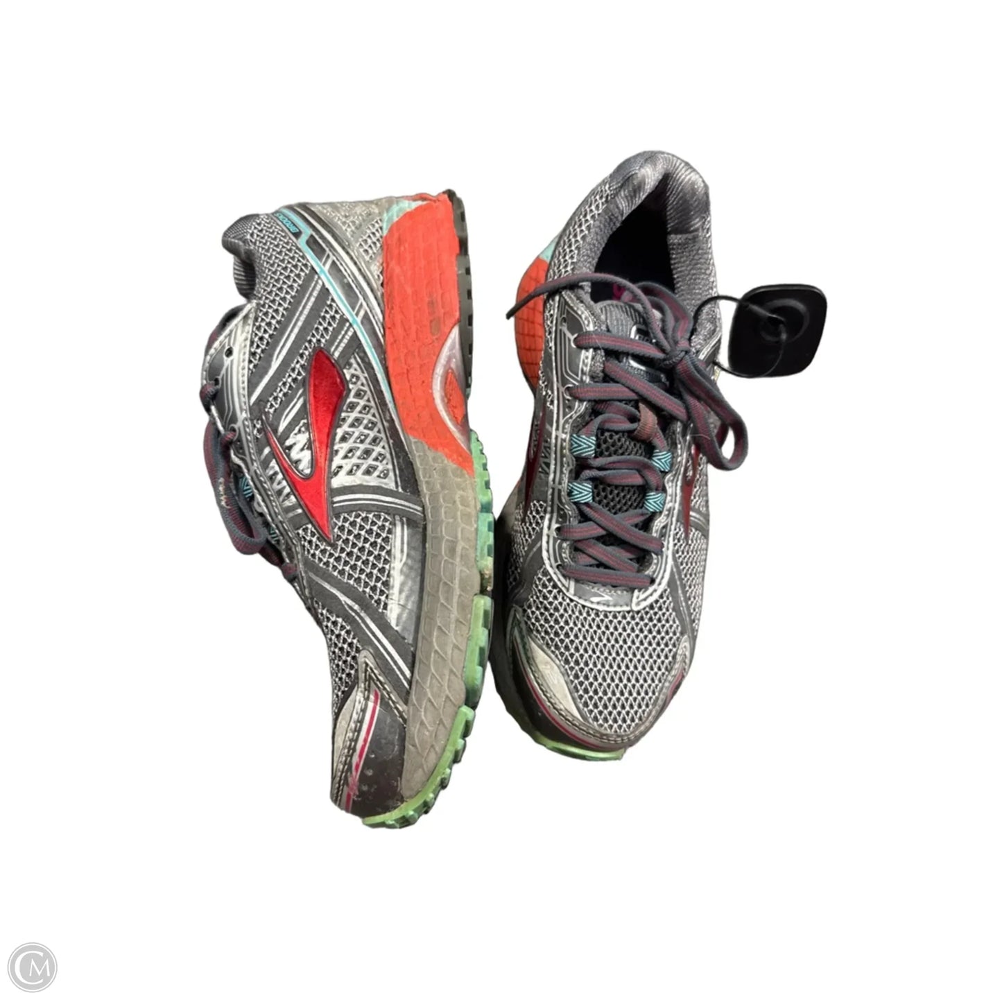 Shoes Athletic By Brooks In Grey, Size: 6.5