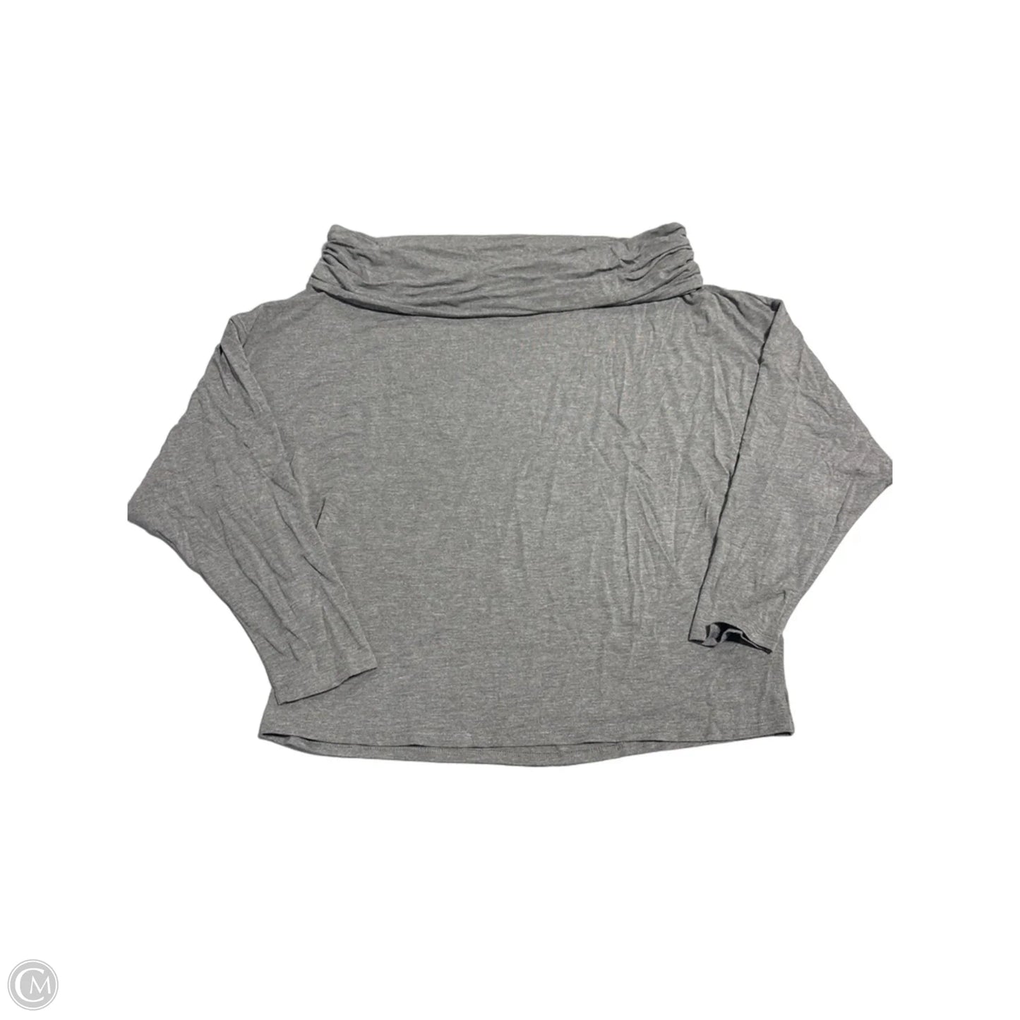 Top Long Sleeve By Express In Grey, Size: M