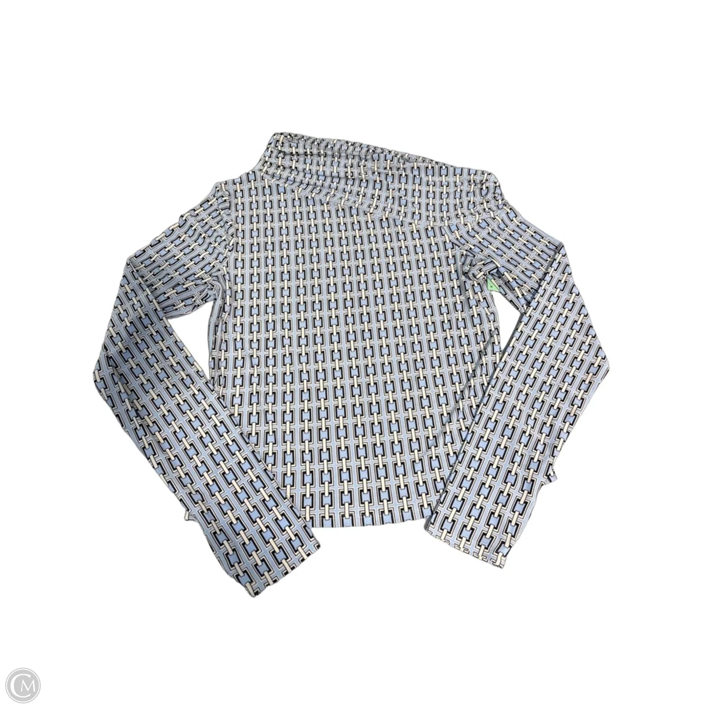 Top Long Sleeve By Express In Blue, Size: L