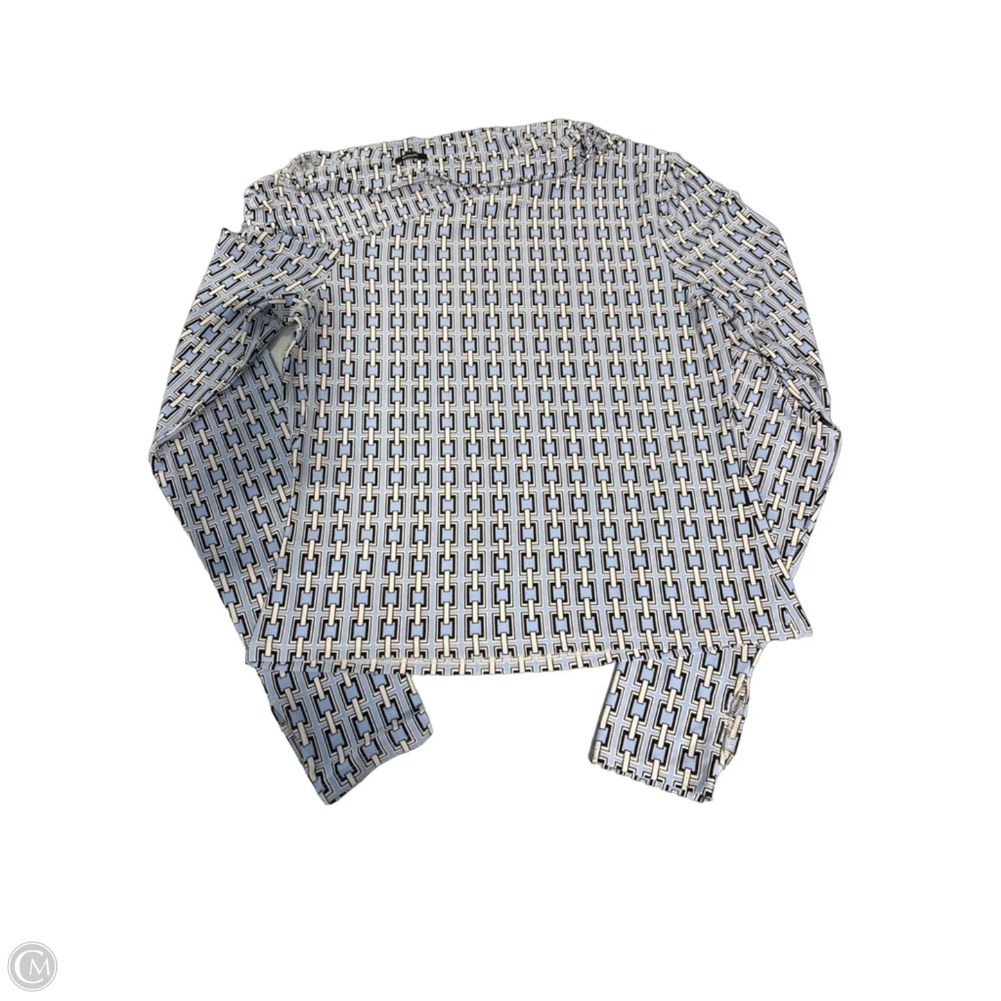 Top Long Sleeve By Express In Blue, Size: L