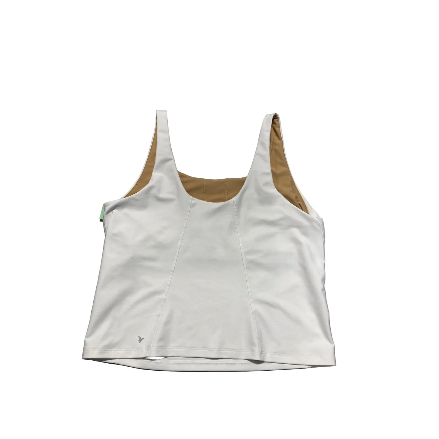 Athletic Tank Top By Old Navy In White, Size: Xl