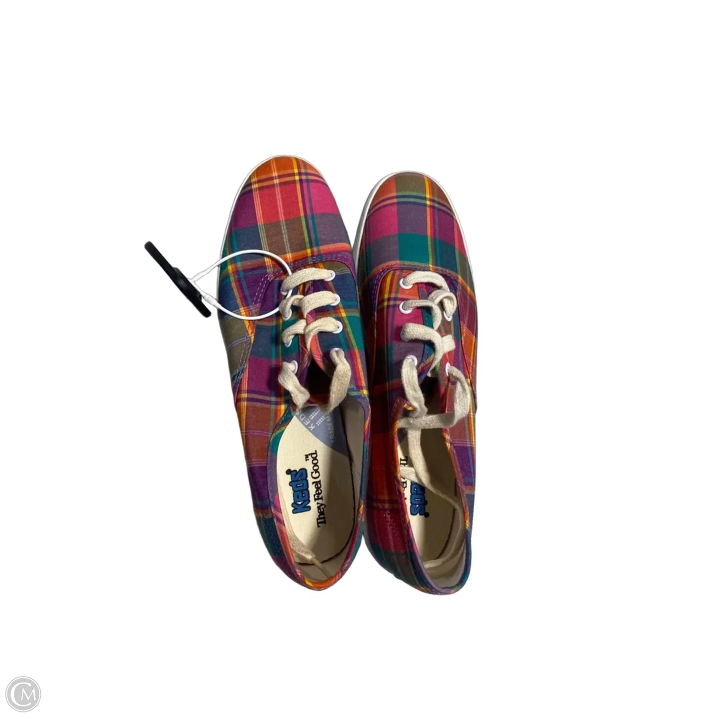 Shoes Sneakers By Keds In Plaid Pattern, Size: 7