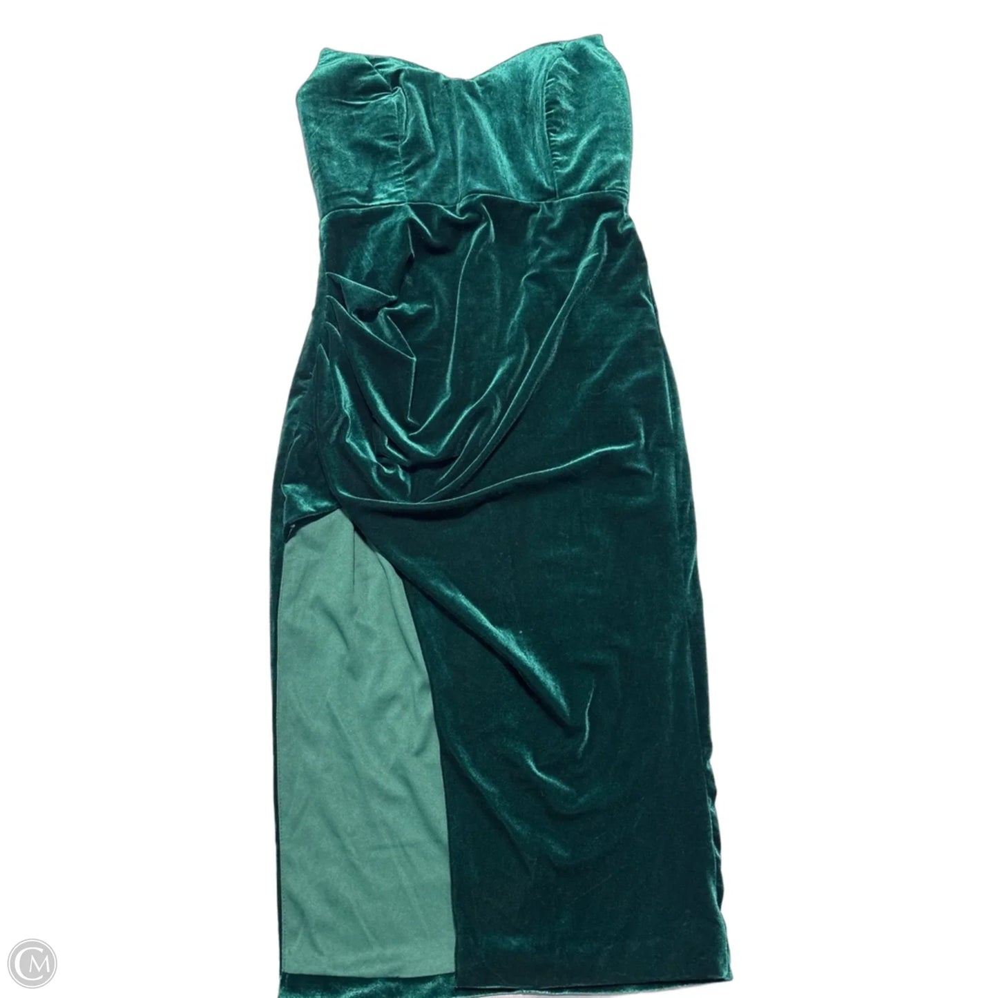 Dress Casual Midi By Fashion Nova In Green, Size: L