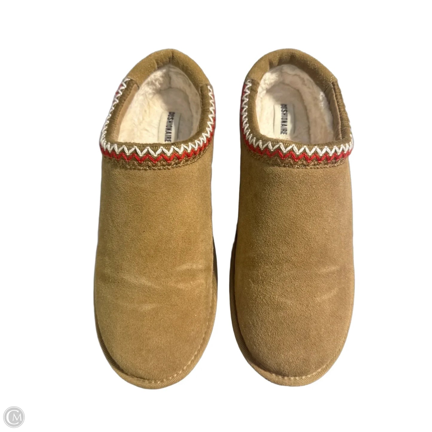 Slippers By Cushionaire In Brown, Size: 11