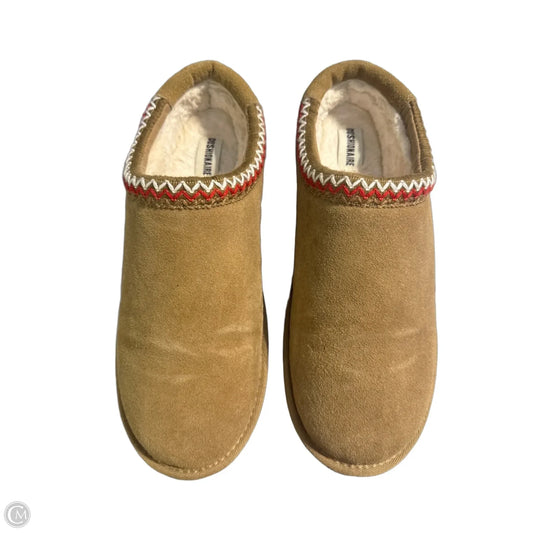 Slippers By Cushionaire In Brown, Size: 11