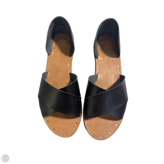 Sandals Flats By Cynthia Rowley In Black, Size: 8.5