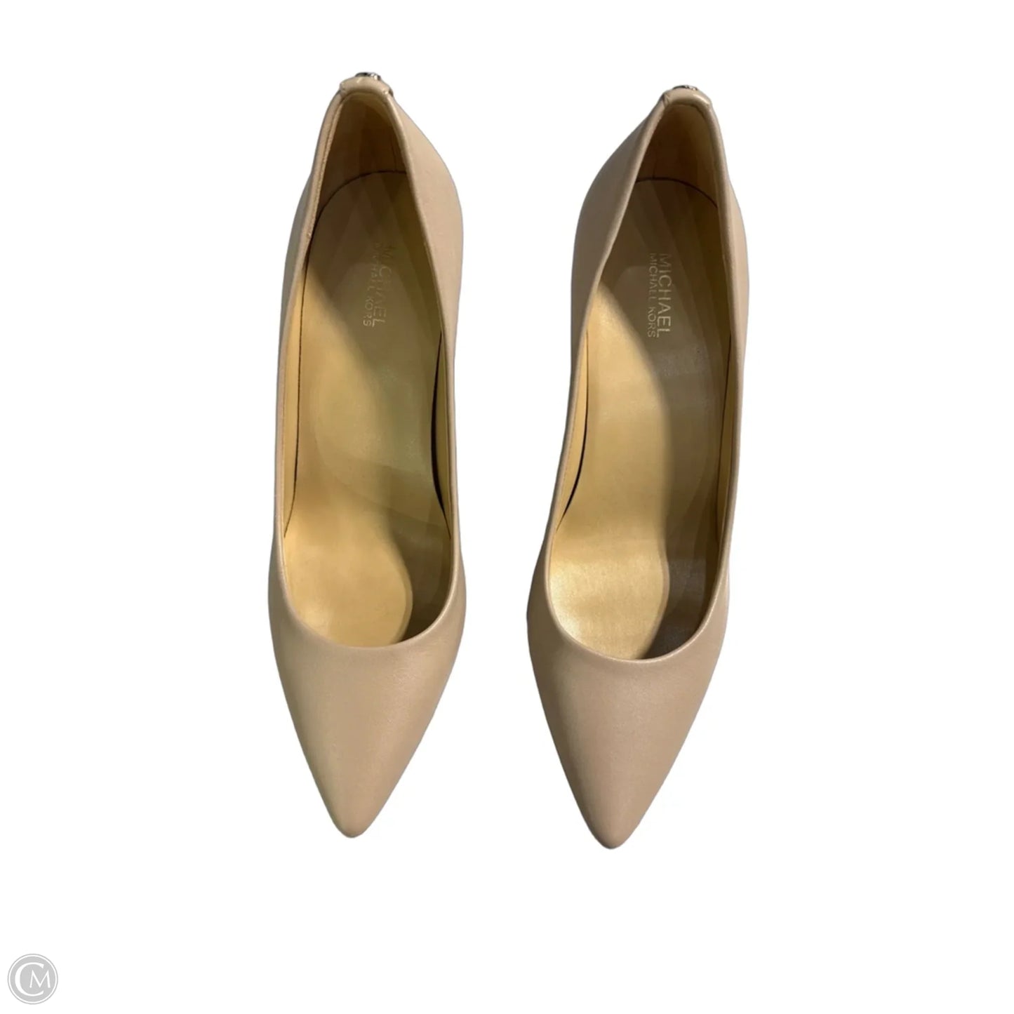 Shoes Designer By Michael Kors In Tan, Size: 9