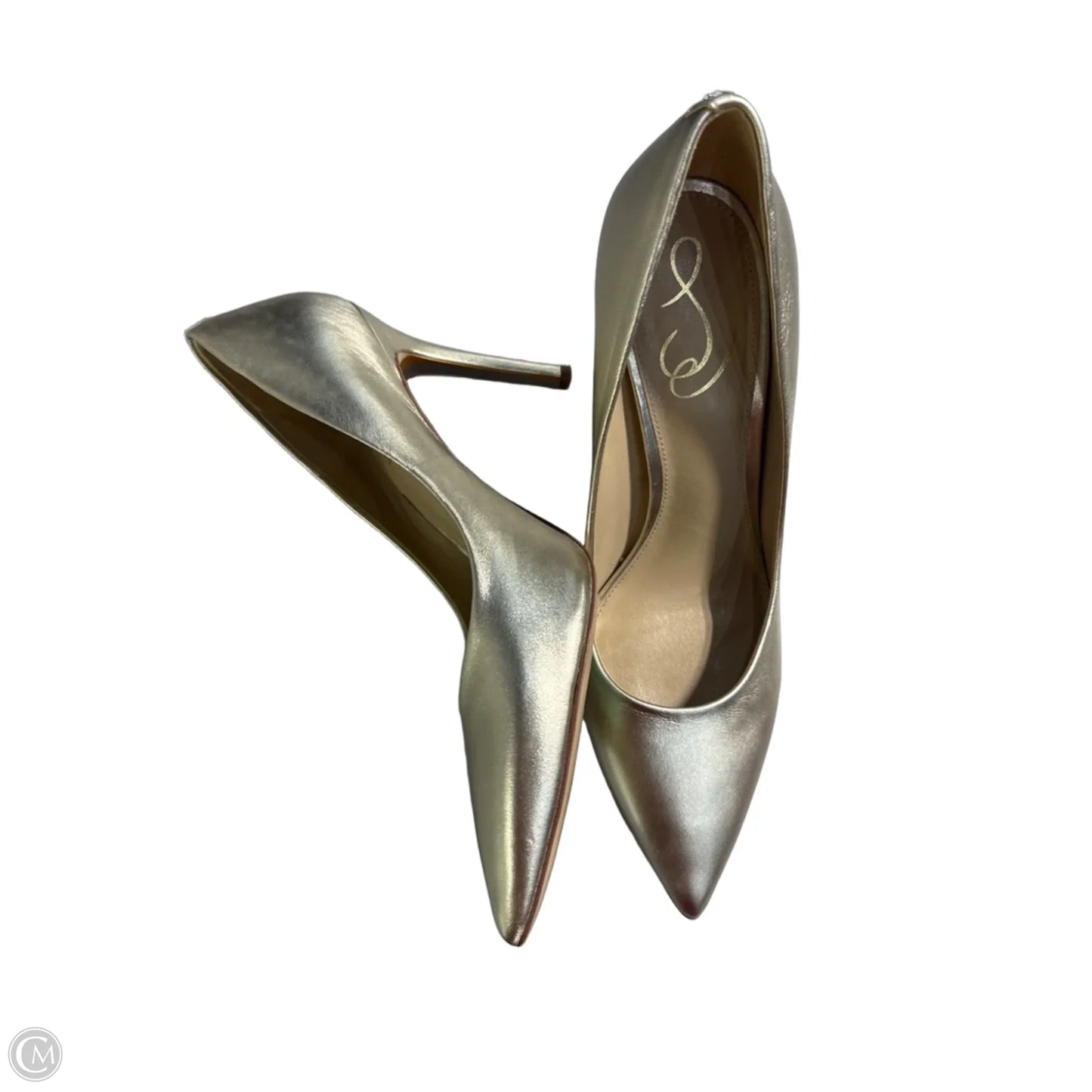 Shoes Heels Stiletto By Sam Edelman In Gold, Size: 9