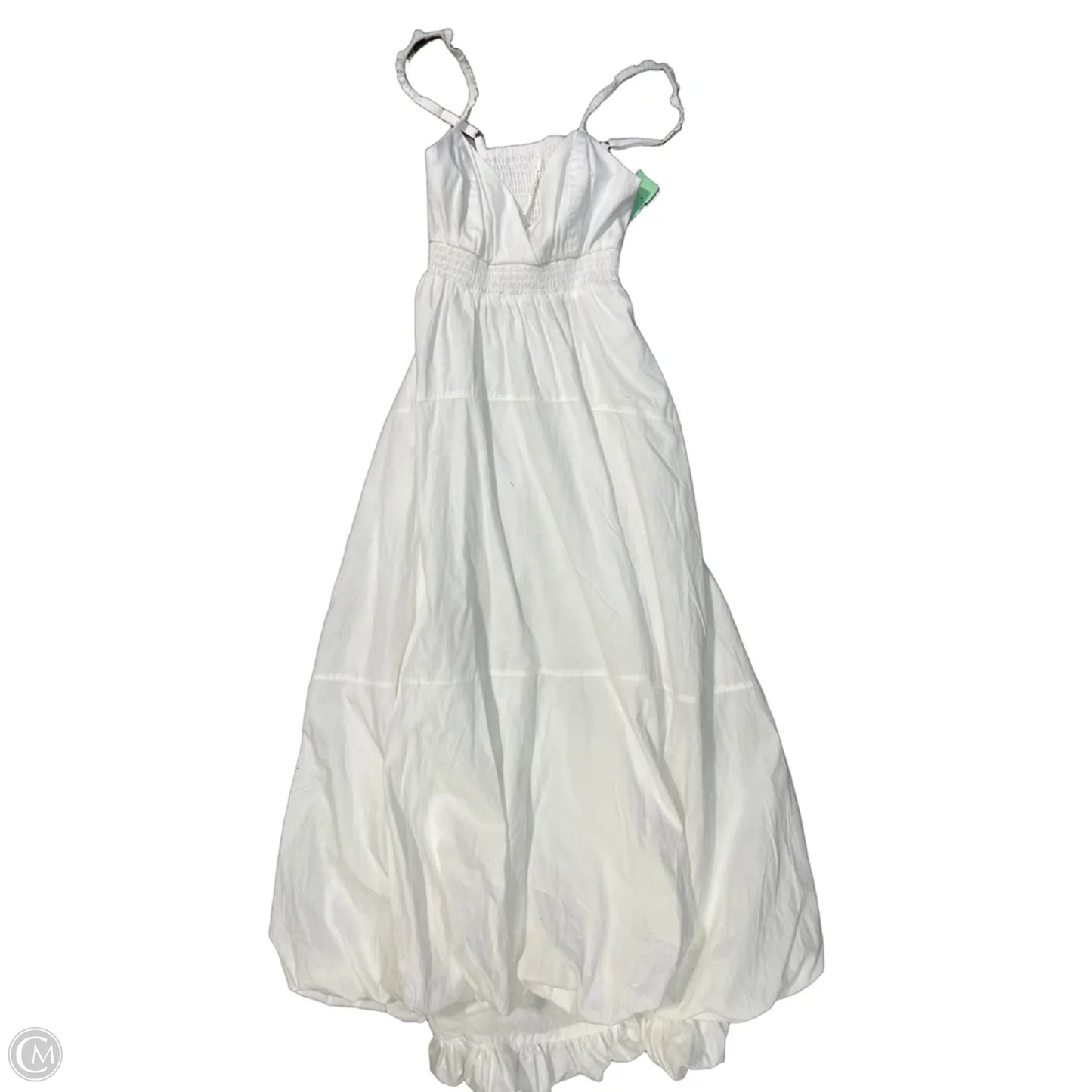 Dress Casual Midi By Anthropologie In White, Size: S
