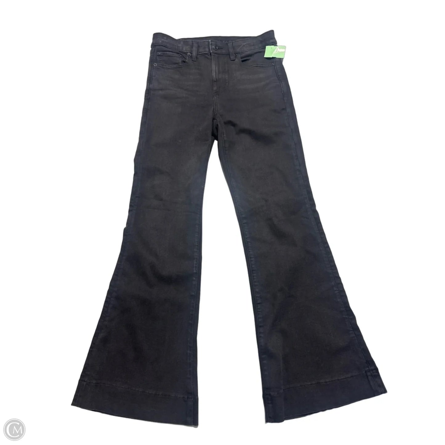 Jeans Flared By American Eagle In Black, Size: 4