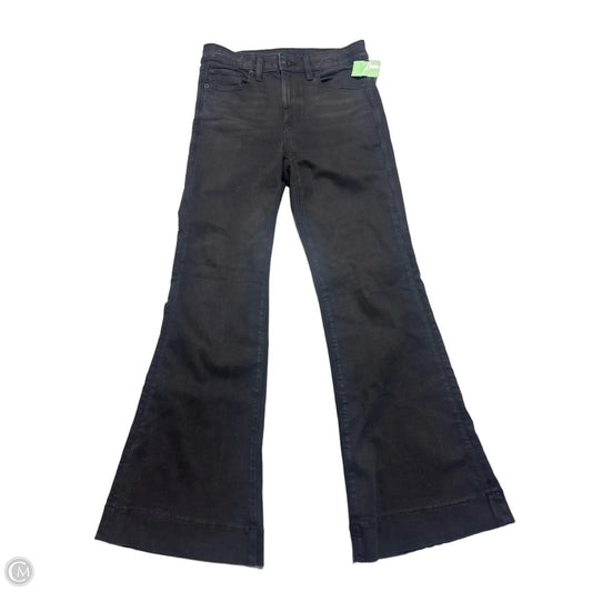 Jeans Flared By American Eagle In Black, Size: 4