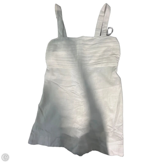 Dress Casual Short By Abercrombie And Fitch In White, Size: Mp