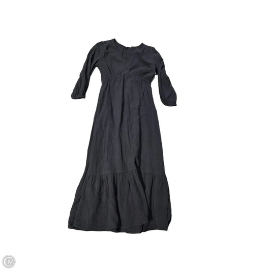Dress Casual Maxi By Chicos In Black, Size: S