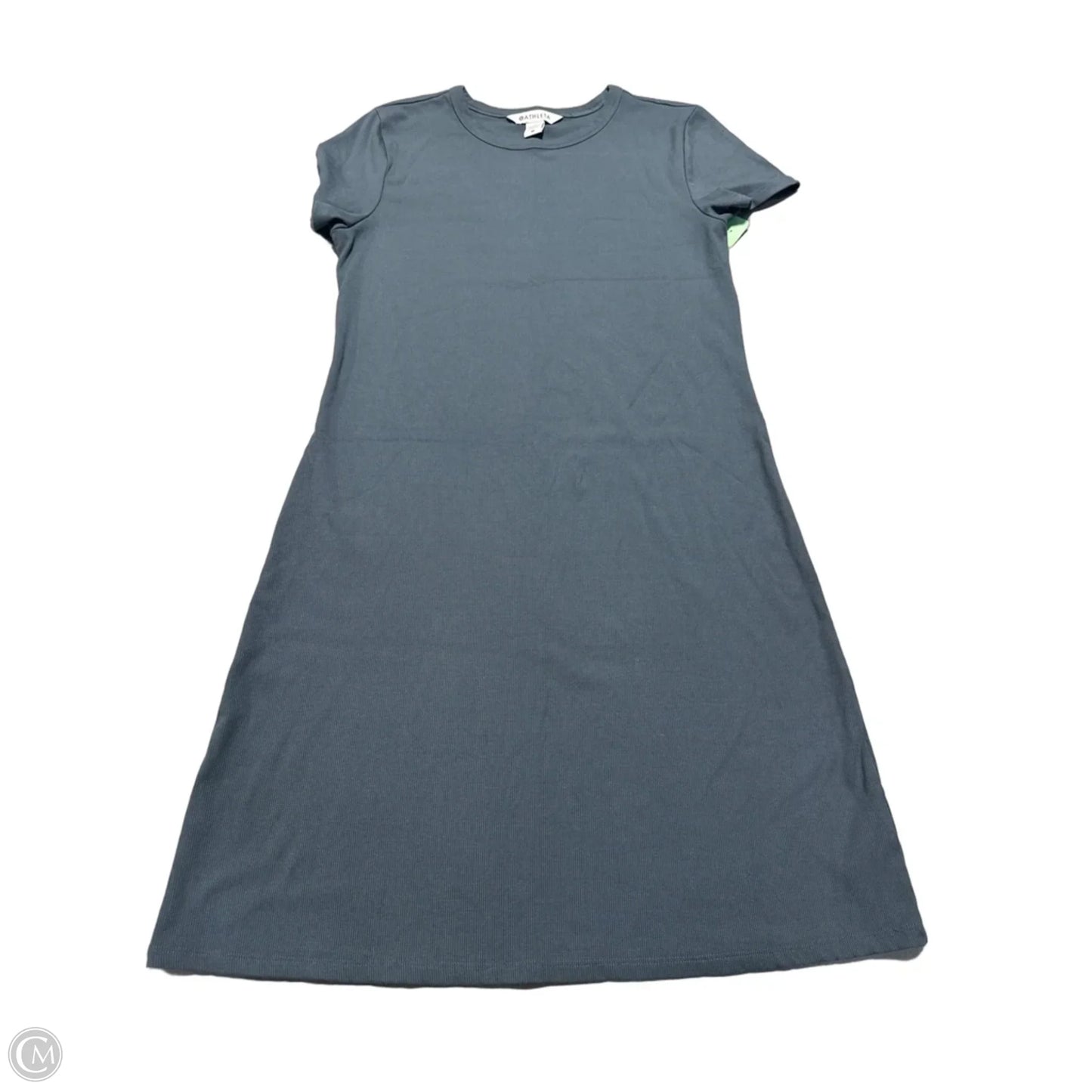 Athletic Top Short Sleeve By Athleta In Blue, Size: M