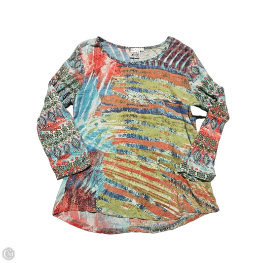 Top 3/4 Sleeve By Parsley & Sage In Multi-colored, Size: S