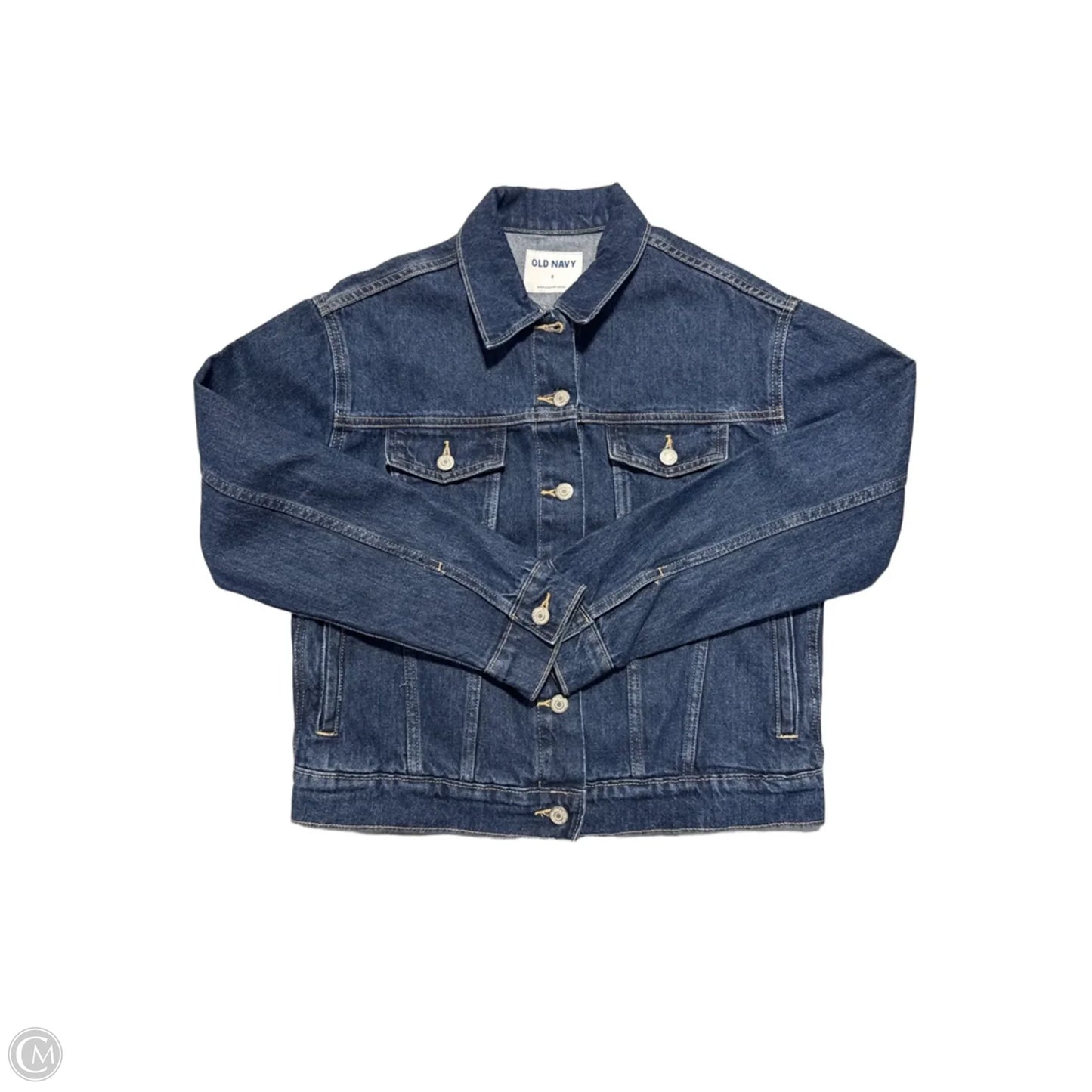 Jacket Denim By Old Navy In Blue Denim, Size: S