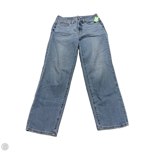 Jeans Straight By Old Navy In Blue Denim, Size: 8