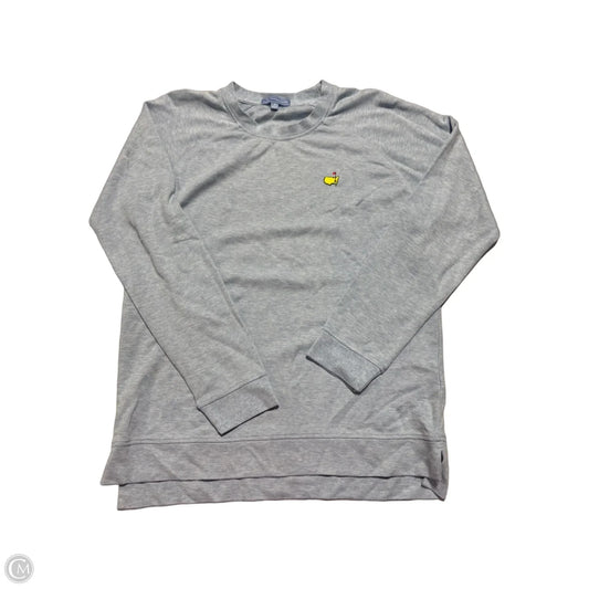 Top Long Sleeve By Cmc In Blue, Size: M