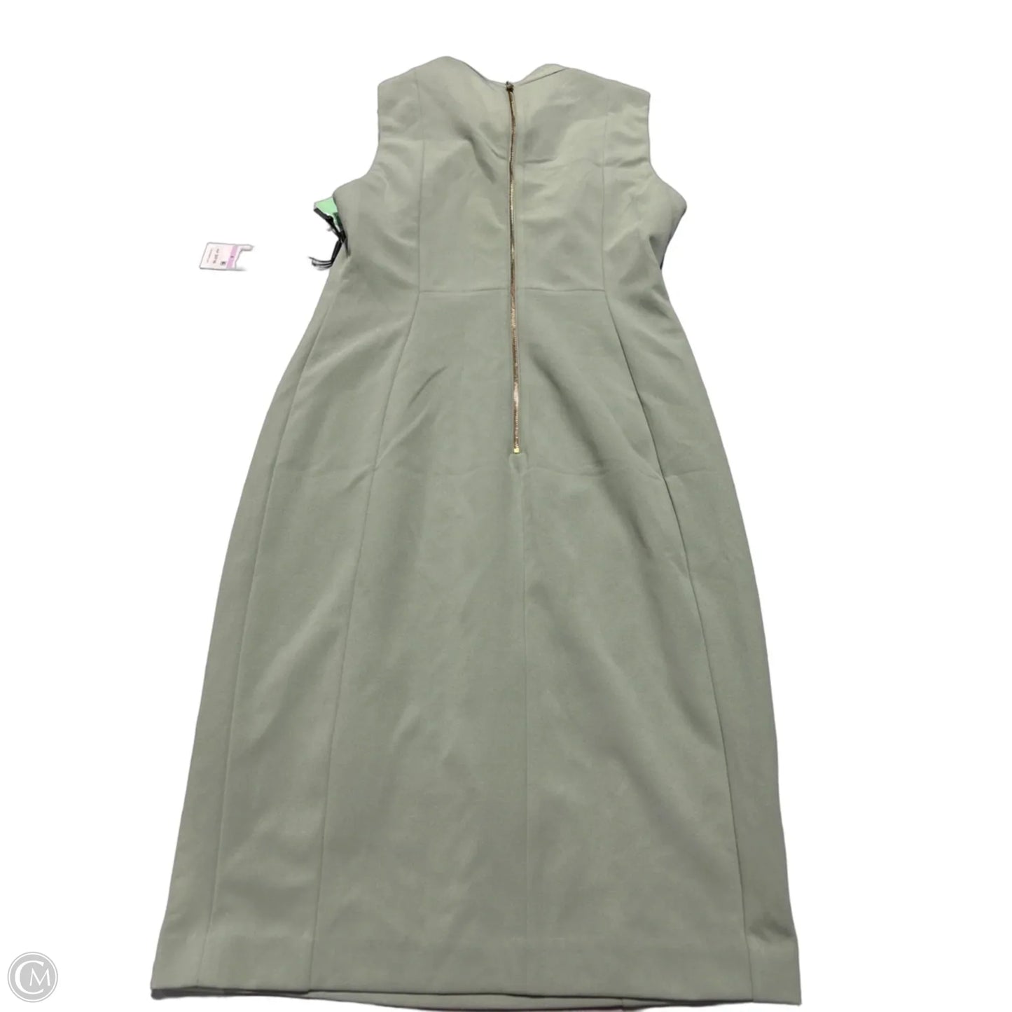 Dress Party Midi By Calvin Klein In Green, Size: S