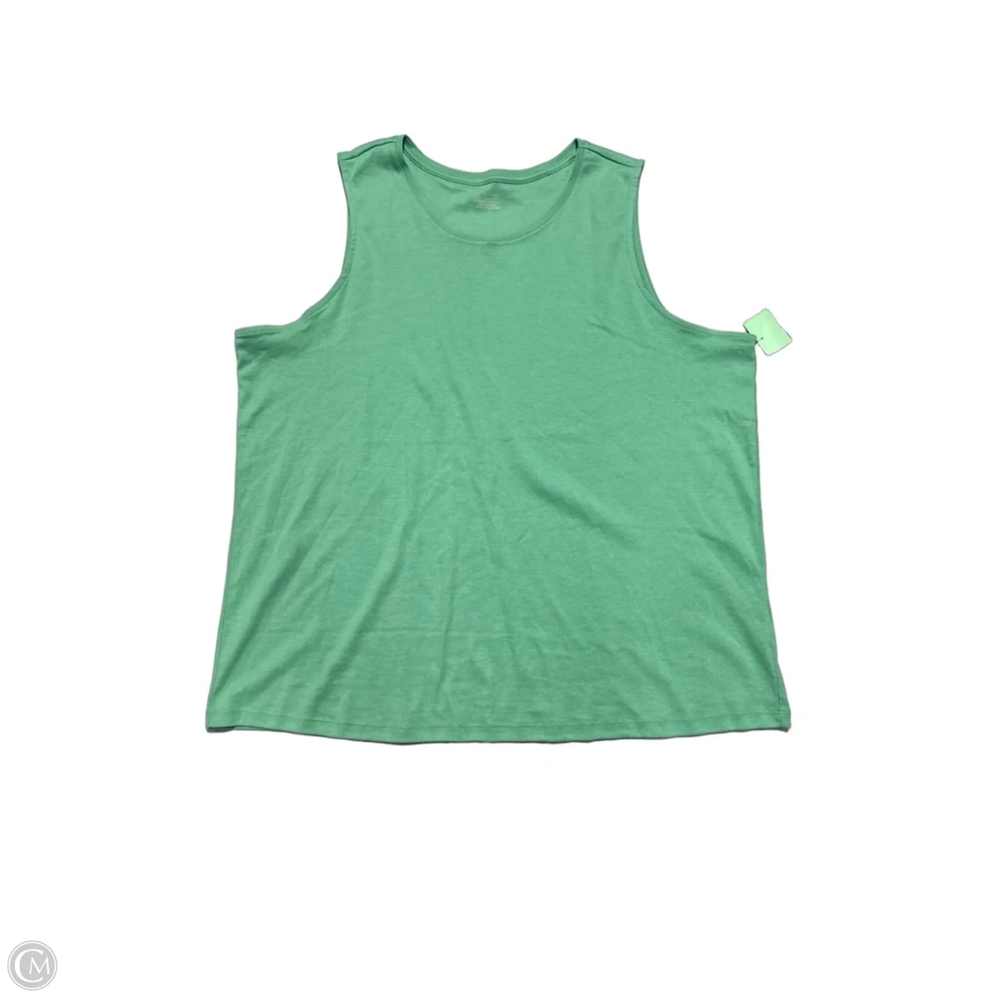 Tank Top By Cj Banks In Green, Size: 3x