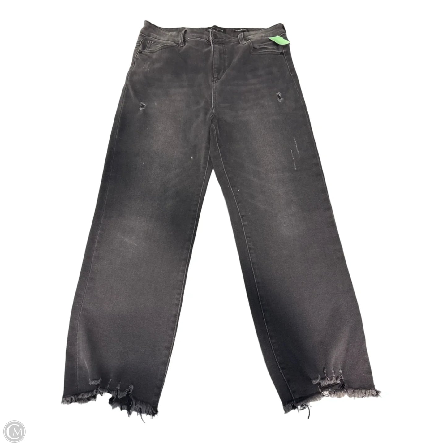 Jeans Straight By Kendall + Kylie In Black, Size: 12
