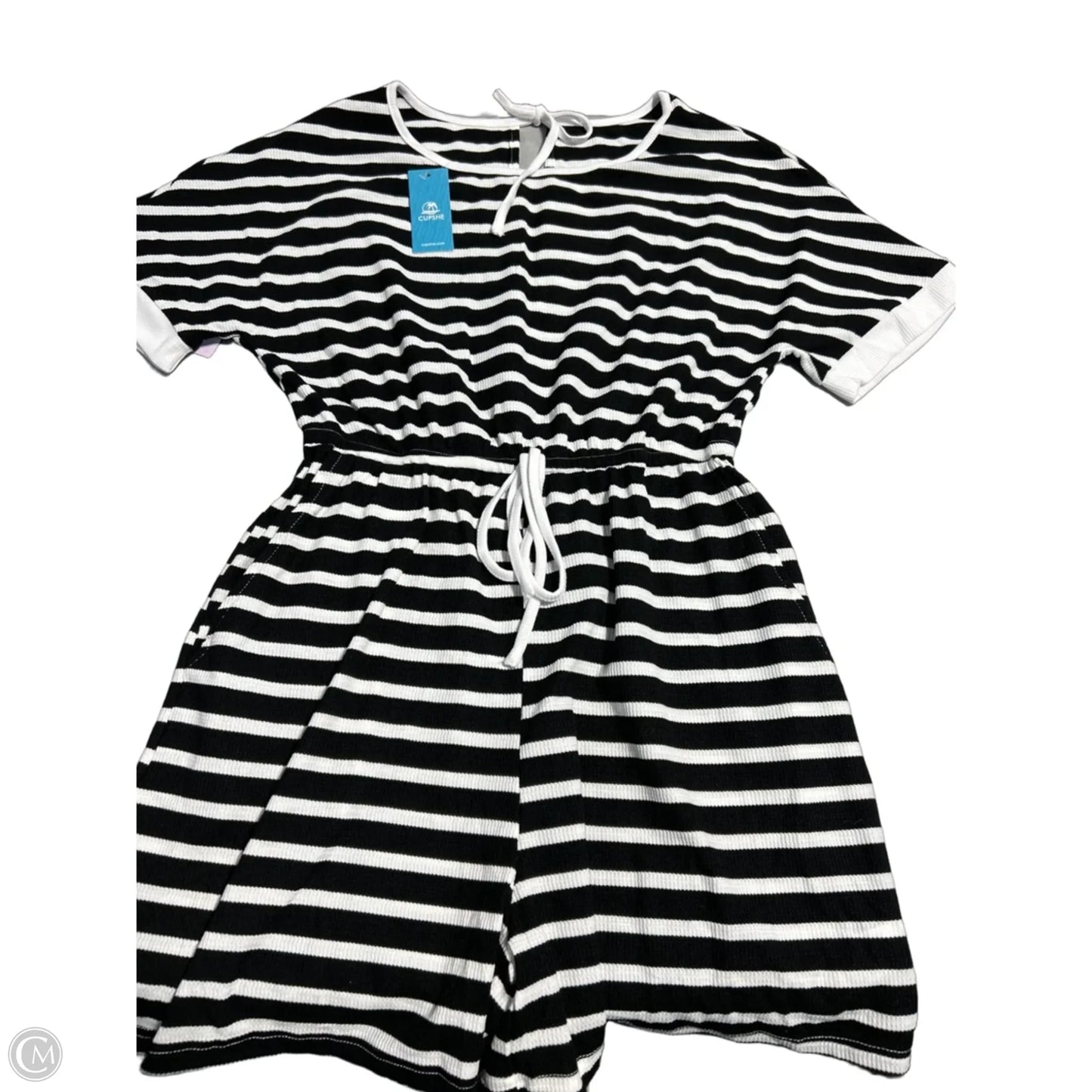 Romper By Cupshe In Striped Pattern, Size: M
