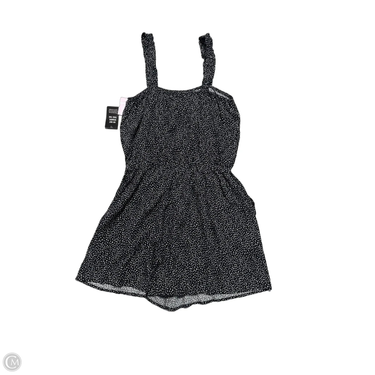 Romper By Express In Black & White, Size: S