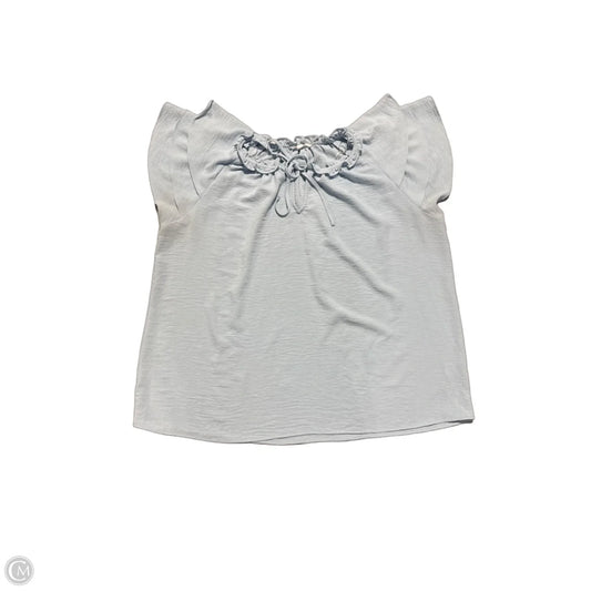Top Short Sleeve By Cynthia Rowley In Blue, Size: 1x